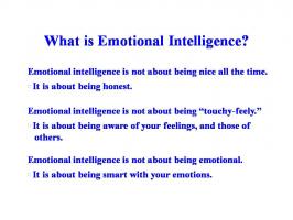 Emotional Intelligence Emotional Intelligence